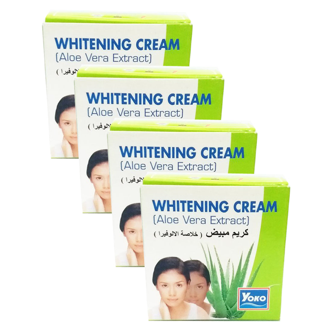 Yoko Aloe-Vera Extract White-ning Cream -4gm Pack Of 4