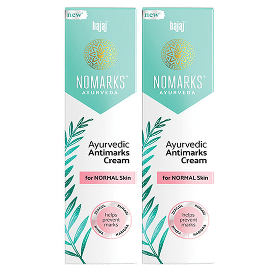 Bajaj Nomarks Ayurveda Cream For Normal Skin 25gm Pack Of 2