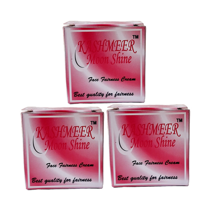 Kashmeer Moon Shine Face Fairness Cream 20gm Pack Of 3