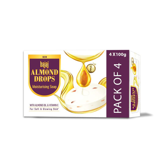 Bajaj Moisturising Soap Super Value Pack 100gm Pack Of 4