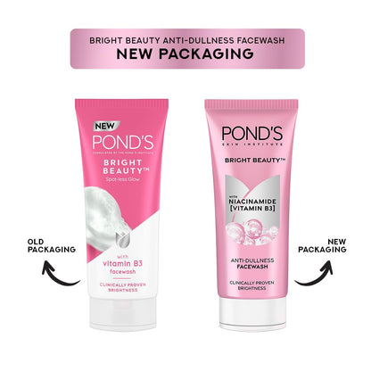 Ponds Bright Beauty With Vitamin B3 Face Wash 150gm Pack Of 2