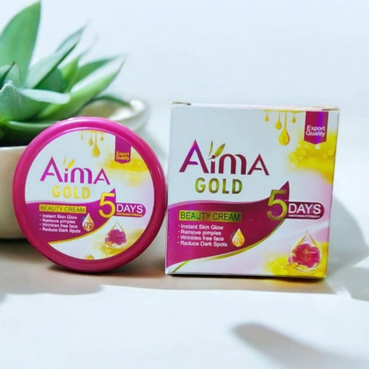 Aima Gold Skin Whitening And Skin Glow Beauty Cream 30gm