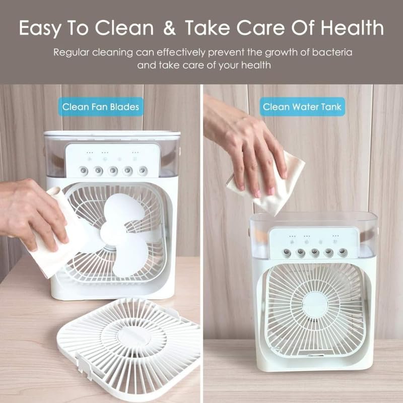 Portable Air Cooler, USB Desk Fan