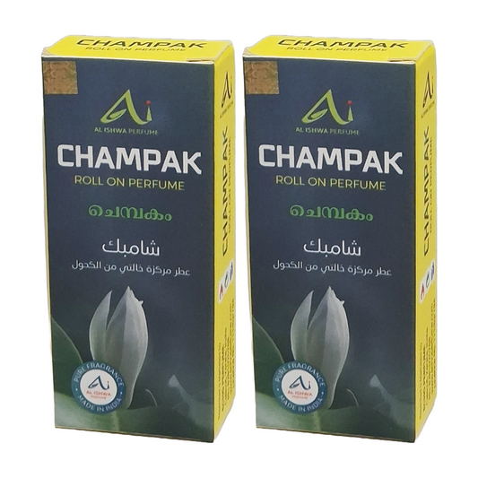 Al Ishwa Perfume Champak Roll On Perfume 6ml Pack Of 2
