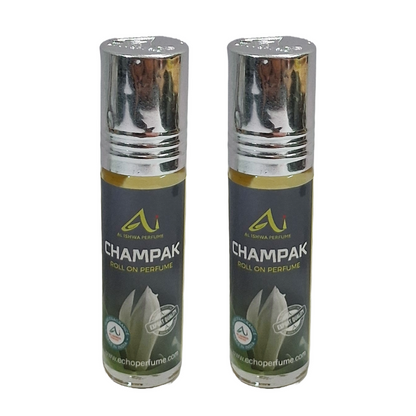 Al Ishwa Champak Roll On Attar Free From Alcohol 6ml Pack Of 2