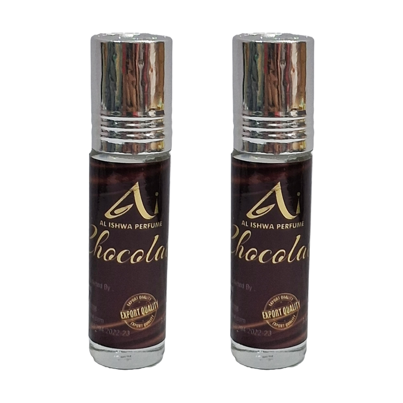 Al Ishwa Perfume Chocolate Roll On Perfume 6ml Pack Of 2