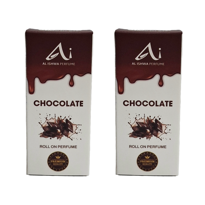 Al Ishwa Chocolate Roll On Attar Premium Quality 6ml Pack Of 2