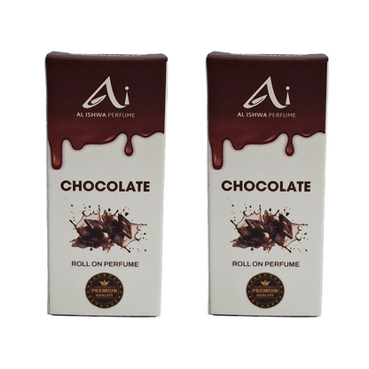 Al Ishwa Chocolate Roll On Attar Premium Quality 6ml Pack Of 2