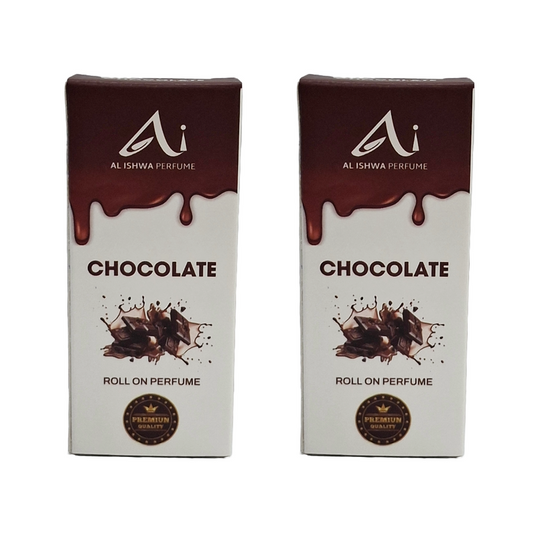 Al Ishwa Chocolate Roll On Attar Premium Quality 6ml Pack Of 2