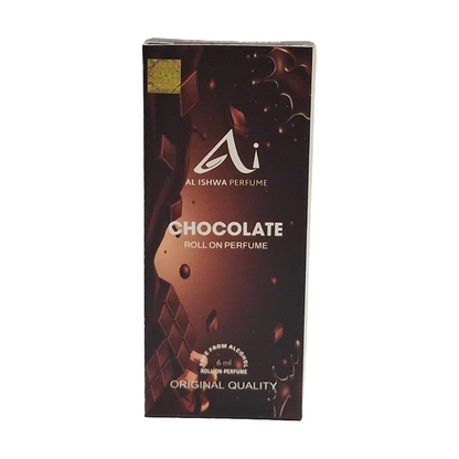 Al Ishwa Chocolate Roll On Attar Premium Quality 6ml Pack Of 3