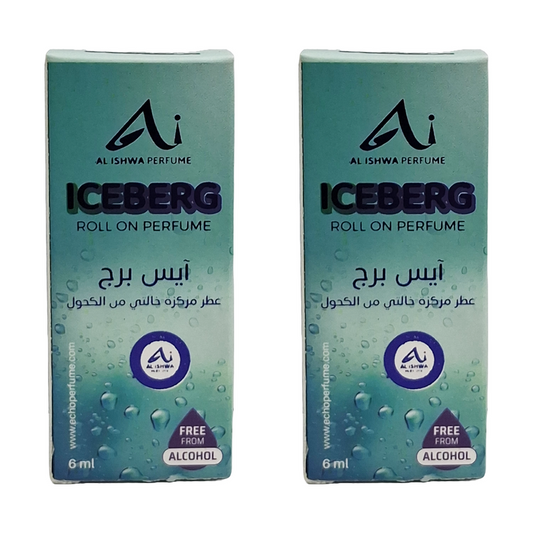 Al Ishwa Perfume Iceberg Roll On Perfume 6ml Pack Of 2