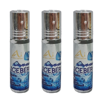 Al Ishwa Iceberg Roll On Attar Free From Alcohol 6ml Pack Of 3