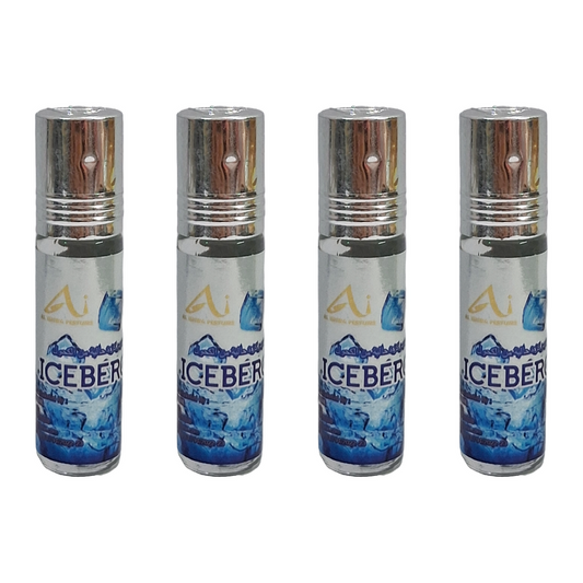 Al Ishwa Iceberg Roll On Attar Free From Alcohol 6ml Pack Of 4