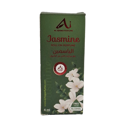 Al Ishwa Perfume Jasmine Roll On Perfume 6ml