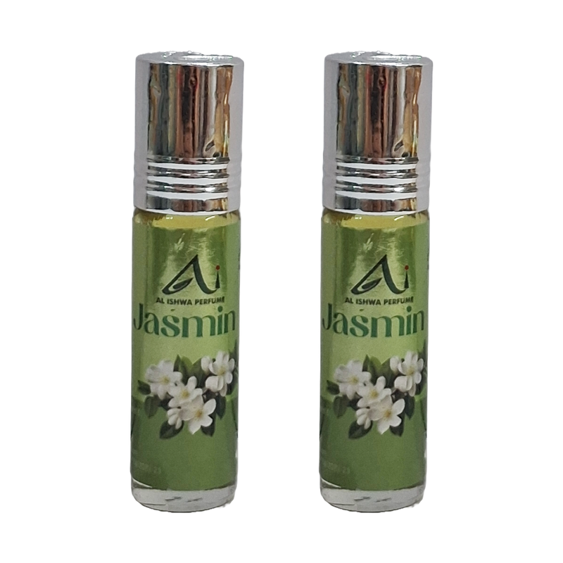 Al Ishwa Jasmine Roll On Attar Free From Alcohol 6ml Pack Of 2