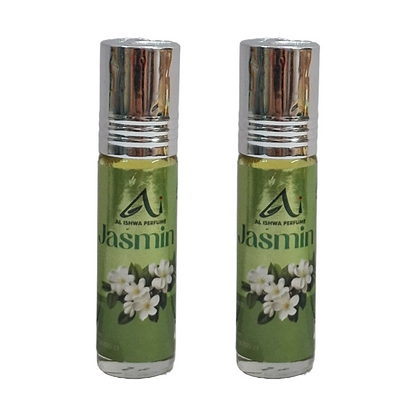 Al Ishwa Jasmine Roll On Attar Free From Alcohol 6ml Pack Of 2