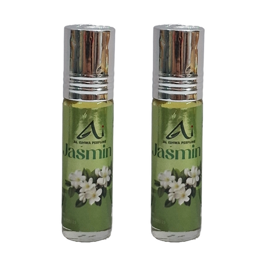 Al Ishwa Jasmine Roll On Attar Free From Alcohol 6ml Pack Of 2