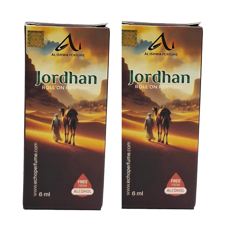Al Ishwa Perfume Jordhan Roll On Perfume 6ml Pack Of 2