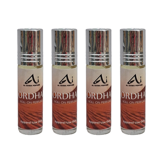 Al Ishwa Jordhan Roll On Attar Free From Alcohol 6ml Pack Of 4