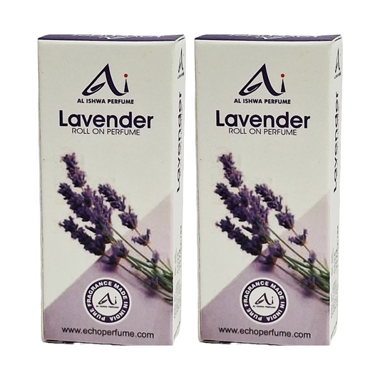 Al Ishwa Perfume Lavender Roll On Perfume 6ml Pack Of 2