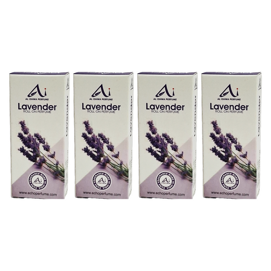 Al Ishwa Perfume Lavender Roll On Perfume 6ml Pack Of 4