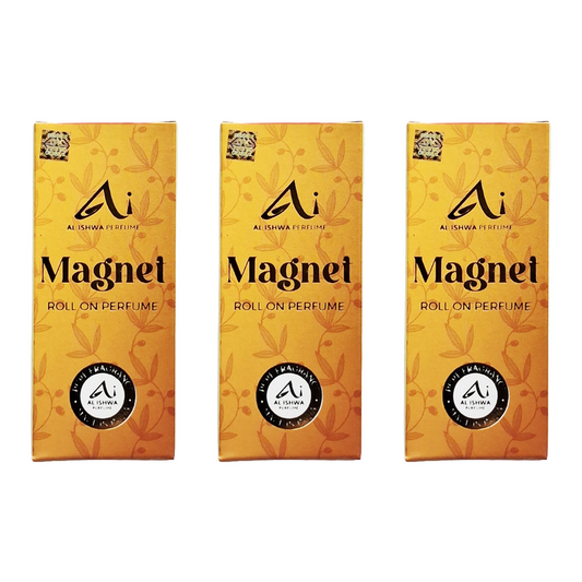 Al Ishwa Perfume Magnei Roll On Perfume 6ml Pack Of 3