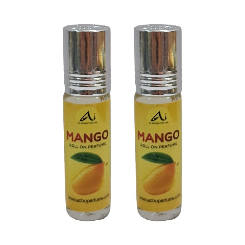 Al Ishwa Mango Roll On Attar Free From Alcohol 6ml Pack Of 2