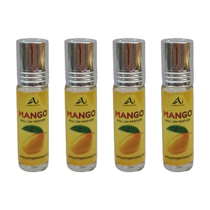 Al Ishwa Mango Roll On Attar Free From Alcohol 6ml Pack Of 4