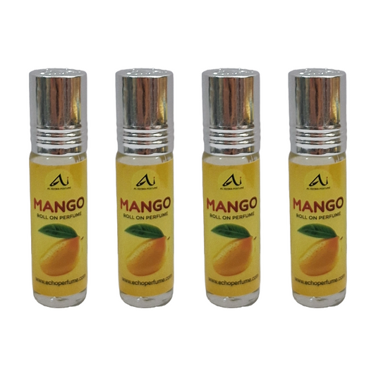 Al Ishwa Mango Roll On Attar Free From Alcohol 6ml Pack Of 4
