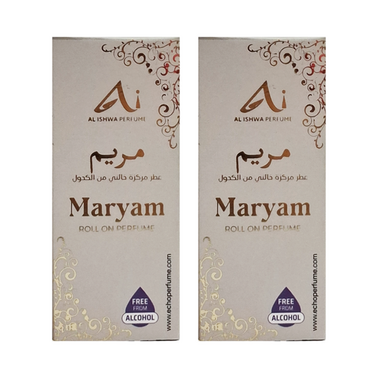 Al Ishwa Perfume Maryam Roll On Perfume 6ml Pack Of 2