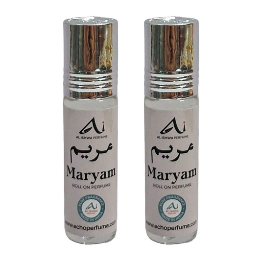 Al Ishwa Maryam Roll On Attar Free From Alcohol 6ml Pack Of 2