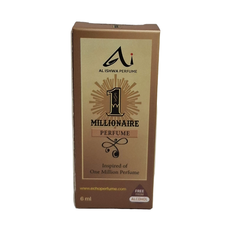 Al Ishwa Perfume Millionaire Roll On Perfume 6ml Pack Of 4