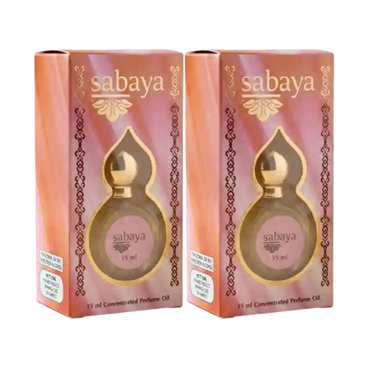 Al Nafe Sabaya Long Lasting Perfume Attar 15ml Pack Of 2