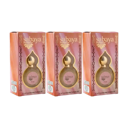 Al Nafe Sabaya Long Lasting Perfume Attar 15ml Pack Of 3