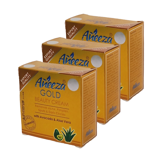 Aneeza Gold Fairness Beauty Cream 20gm Pack Of 3