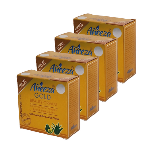 Aneeza Gold Fairness Beauty Cream 20gm Pack Of 4