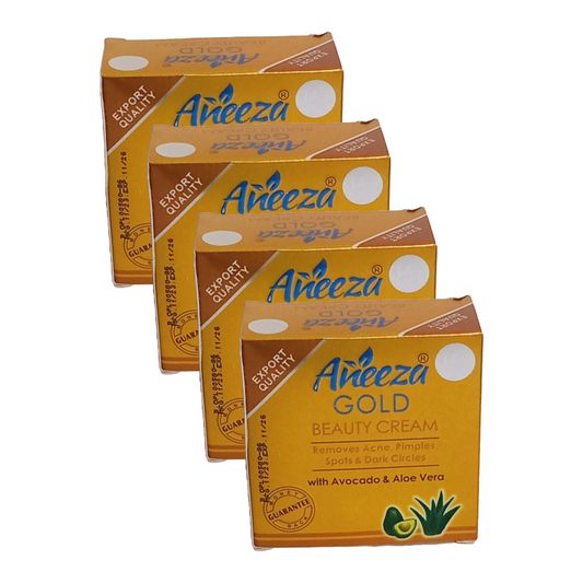 Aneeza Beauty Gold Face Care Cream 20gm Pack Of 4