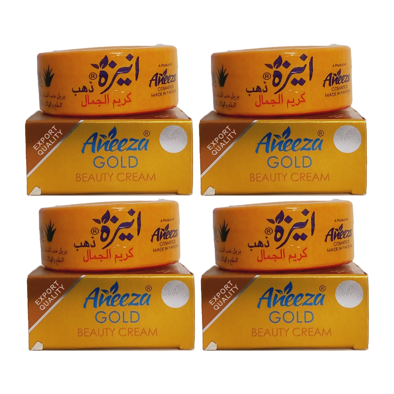 Aneeza Face Care Beauty Gold Cream 29gm Pack Of 4