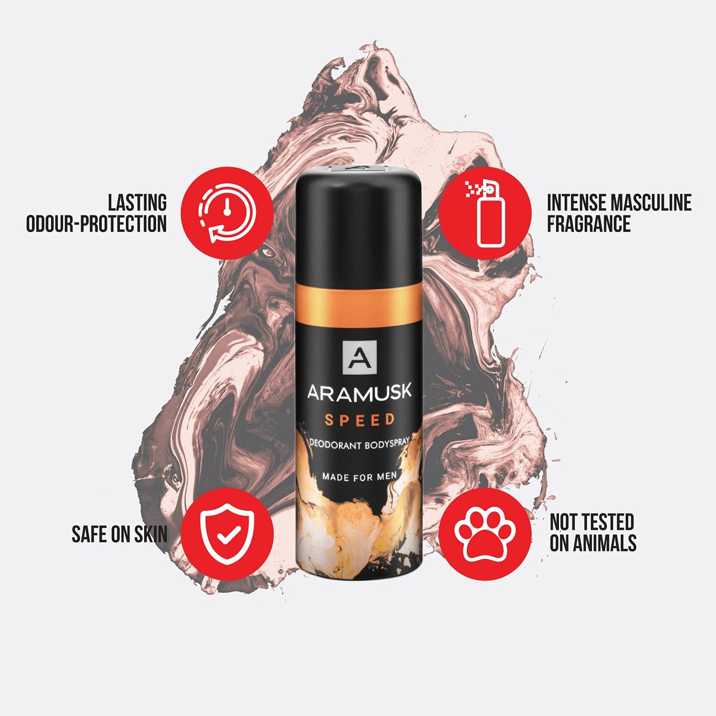 Aramusk Men Speed Deodorant Body Spray 150ml