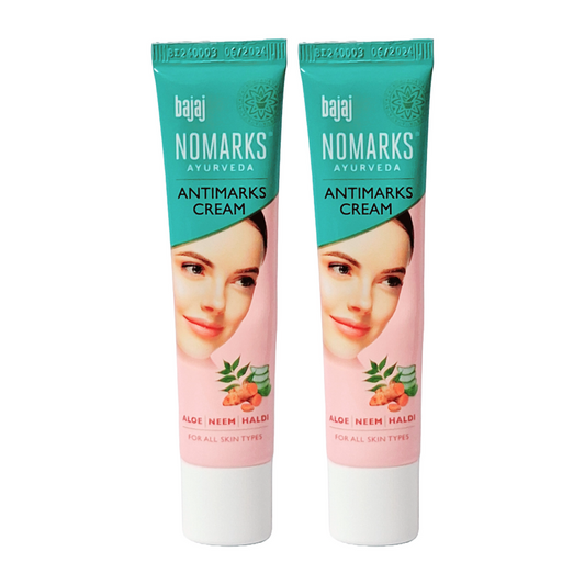 Bajaj Ayurveda Nomarks For Skin Types Cream 25gm Pack Of 2