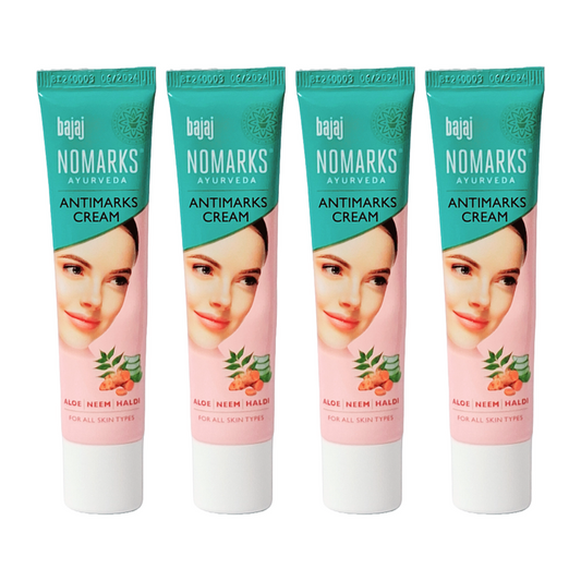 Bajaj Ayurveda Nomarks For Skin Types Cream 25gm Pack Of 4