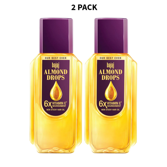 Bajaj Almond Drops Non Sticky Hair Oil 285ml Pack Of 2