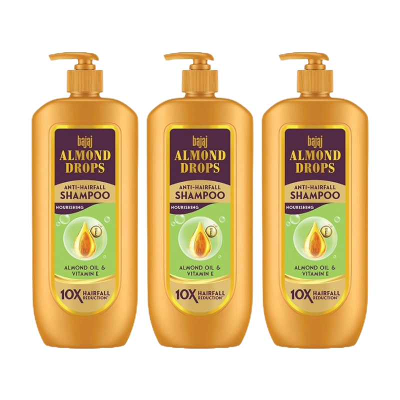 Bajaj Almond Drops Anti Hairfall Shampoo 340ml Pack Of 3
