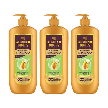 Bajaj Almond Drops Anti Hairfall Shampoo 340ml Pack Of 3