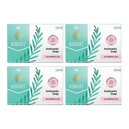 Bajaj Nomarks Antimarks Soap For Normal Skin 125gm Pack Of 4