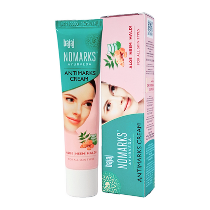 Skin Care Bajaj Nomarks Ayurveda Antimarks Cream All Skin Type -25gm