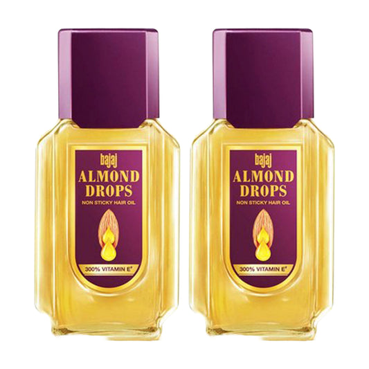 Bajaj Almond Drops Non Sticky Hair Oil 95ml Pack Of 2