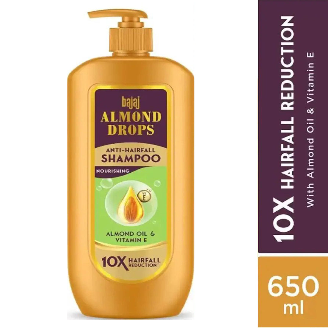 Bajaj Anti Hair fall Shampoo With Almond Oil & Vitamin E 650ml