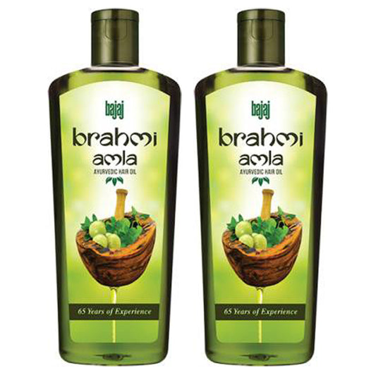 Bajaj Brahmi Amla Ayurvedic Hair Oil 400ml Pack Of 2