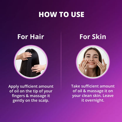 Bajaj 100% Pure Virgin & Cold Pressed Jojoba Oil 200ml